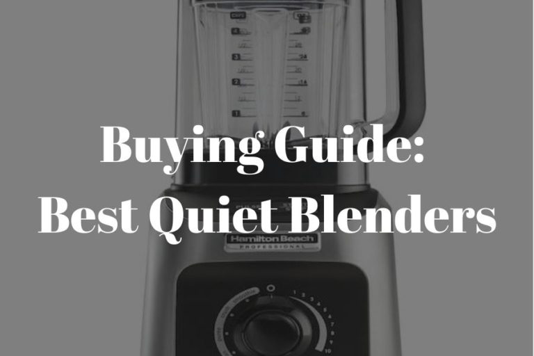 best quiet blenders featured image