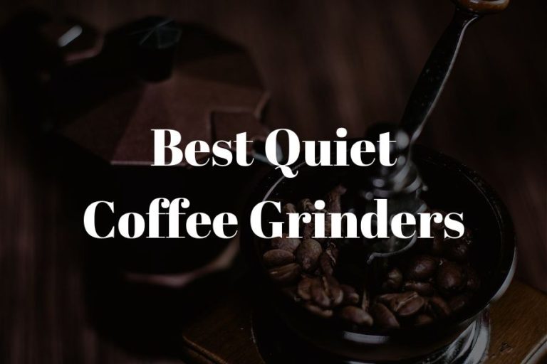 best quiet coffee grinders featured image