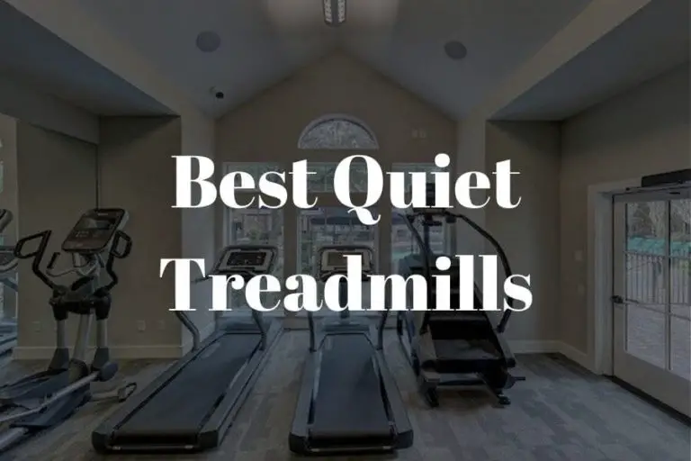 best quiet treadmills featured image