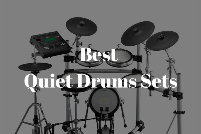 best quiet drum sets featured image