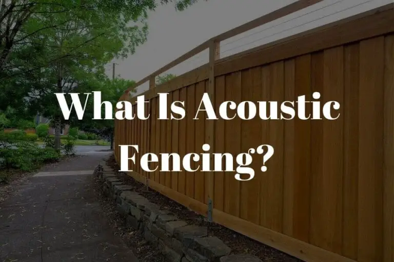 what is acoustic fencing featured image