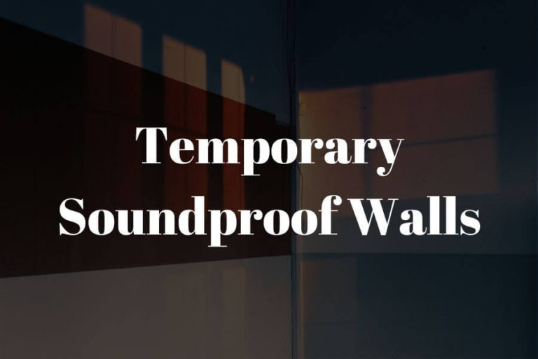 temporary soundproof walls featured image