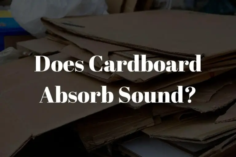 does cardboard absorb sound featured image