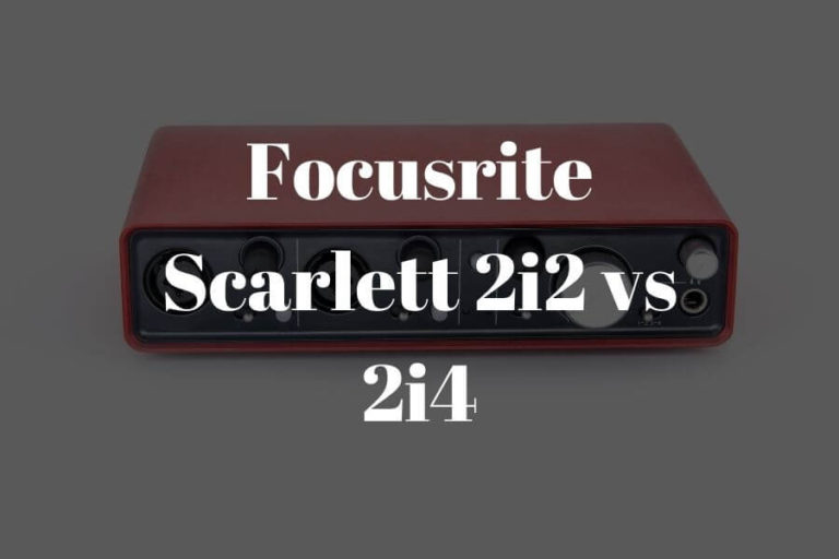 Focusrite Scarlett 2i2 vs 2i4 featured image