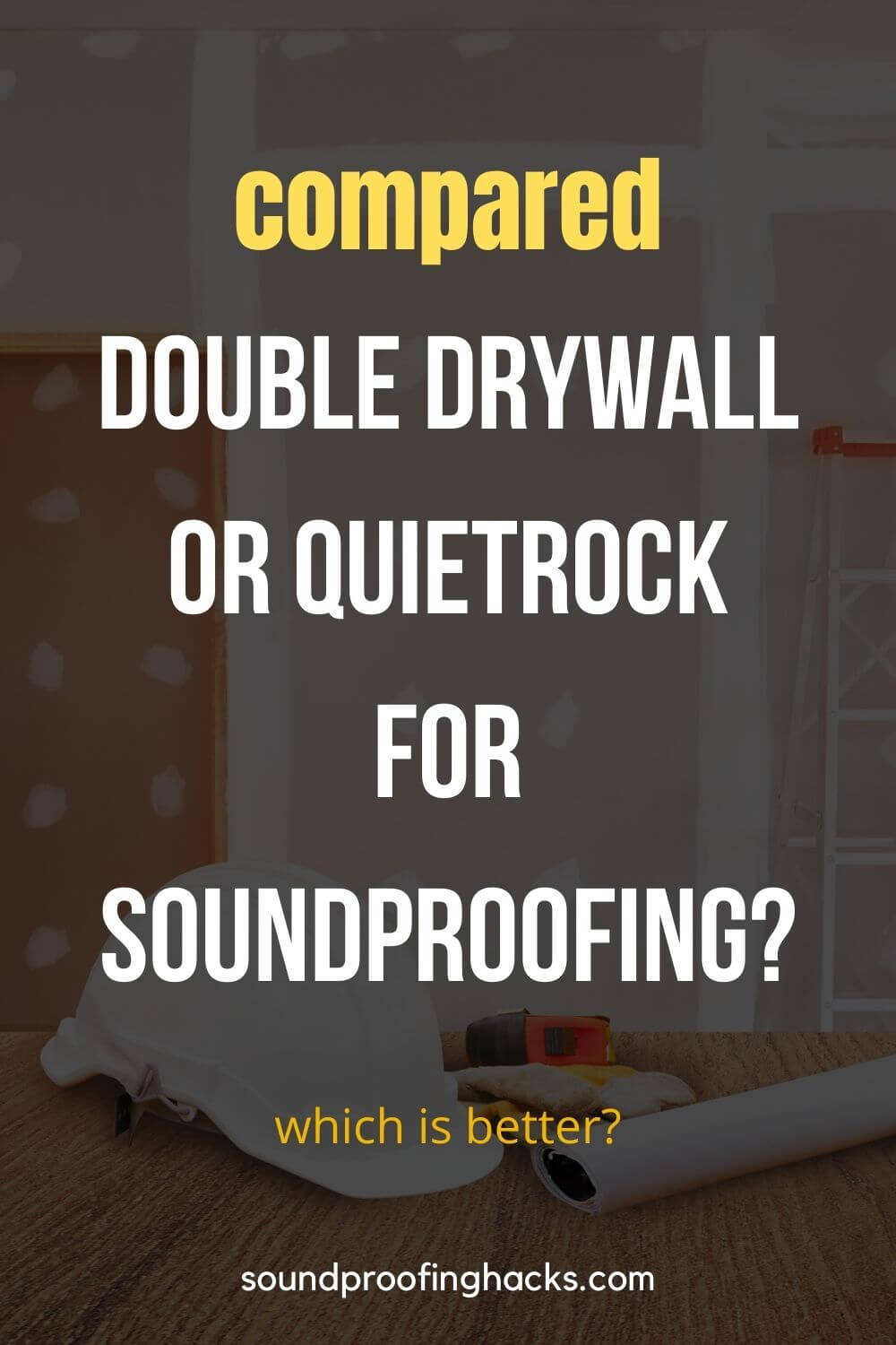does double drywall or quietrock reduce sound pinterest