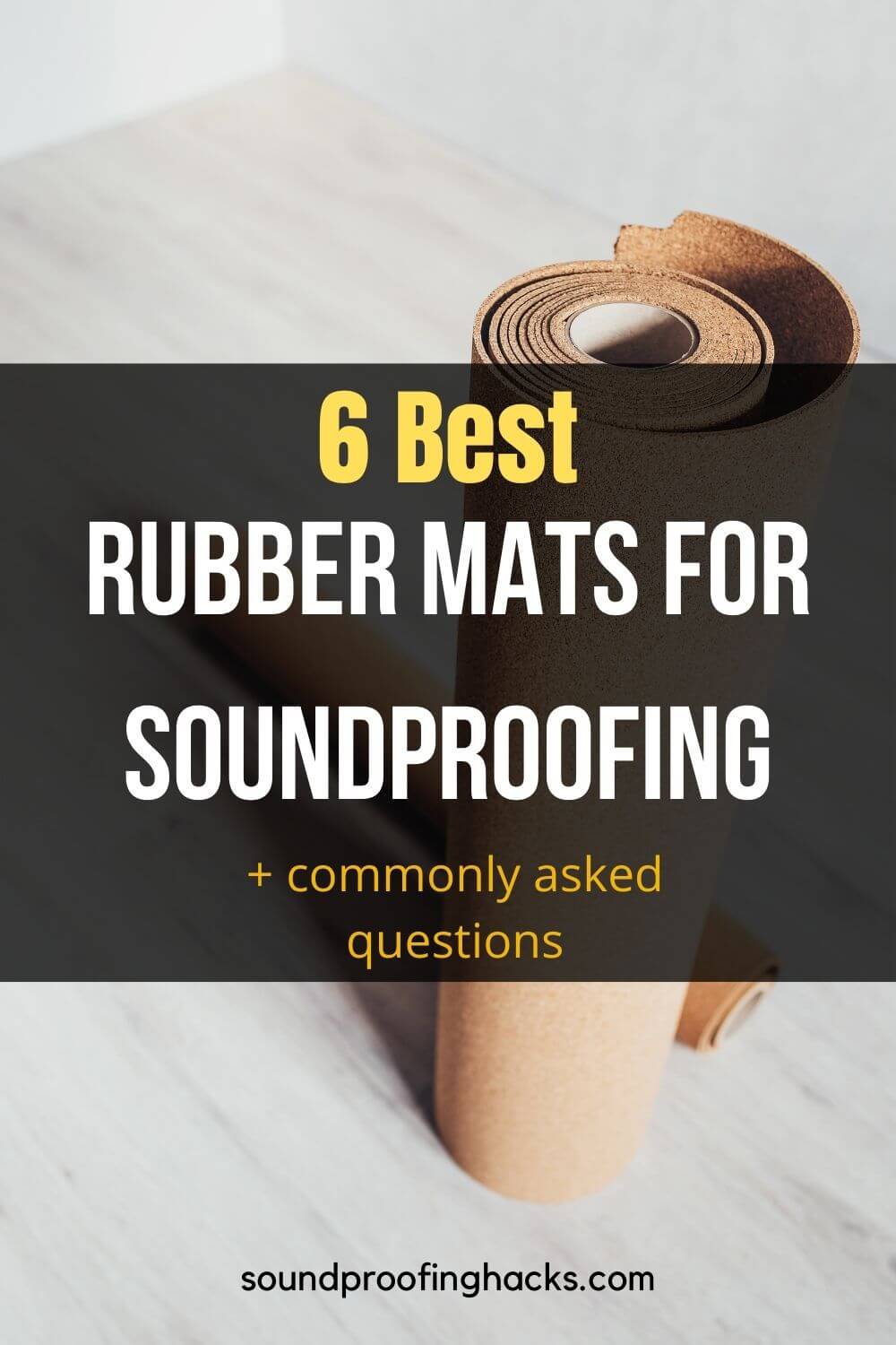 best soundproofing rubber mats for floor